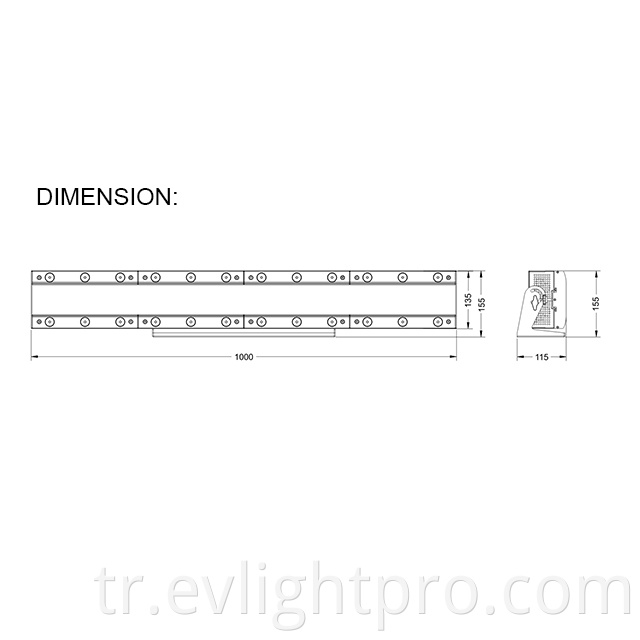 Ev M120 Dimension